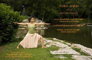 Gift Certificate Card Cover